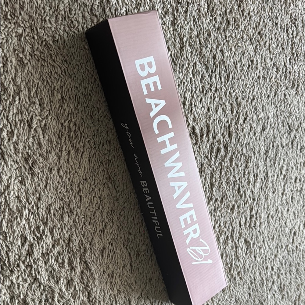 Never opened!! The Beachwaver Co. Pink and Black Hair Styling Tool